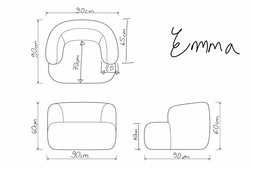 Three-seater Emma