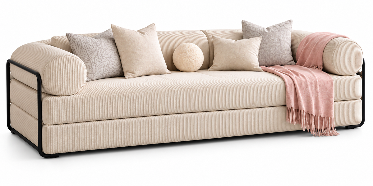 Three-seater bed Lily