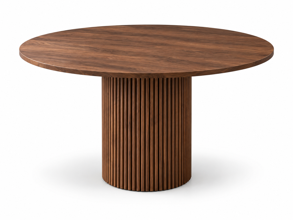 Mocca dining table - round
