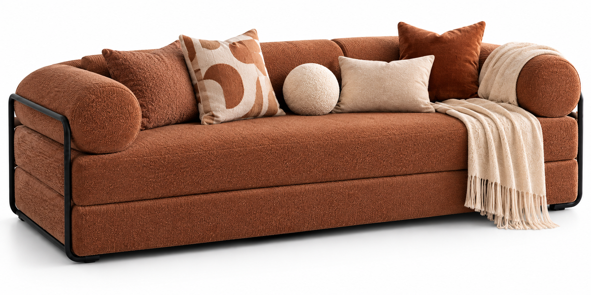 Three-seater bed Lily